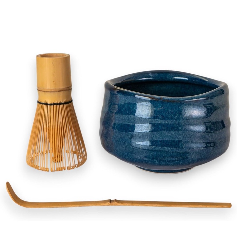 Matcha Bowl Whisk Set Porcelain